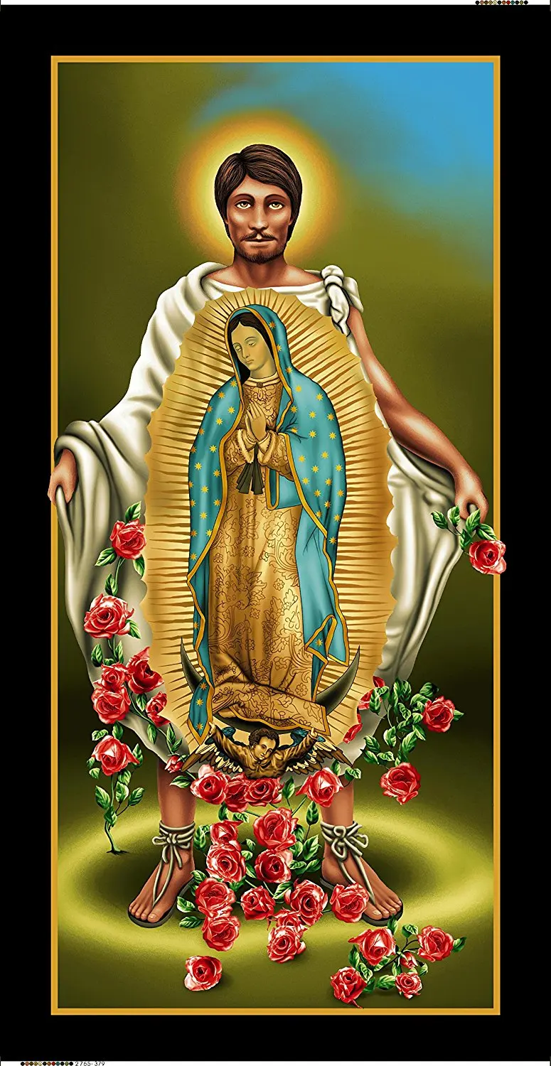 Гобелен Juan Diego Virgen of Guadalupe полотенце | Дом и сад