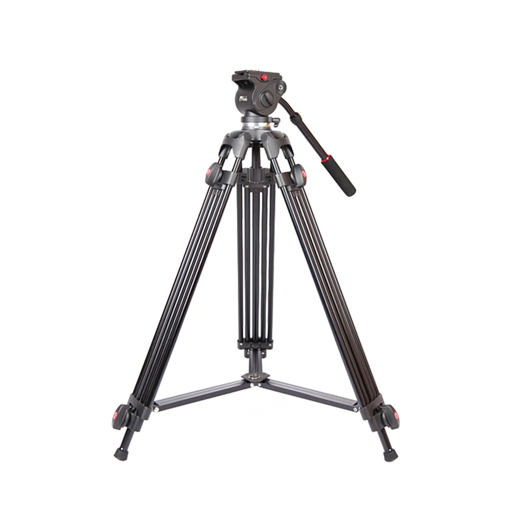 

DHL Free JY0508A/B Professional Camera Tripod Aluminum Alloy DSLR Video Tripod with Fluid Drag Head for Canon Nikon DSLR Camera