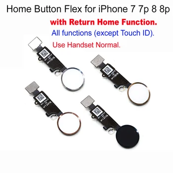 

100% Original Tested Working Universal Home Button Flex Cable Return Function For iPhone 7 7 Plus 7P 8 8 Plus 8P Phone Parts