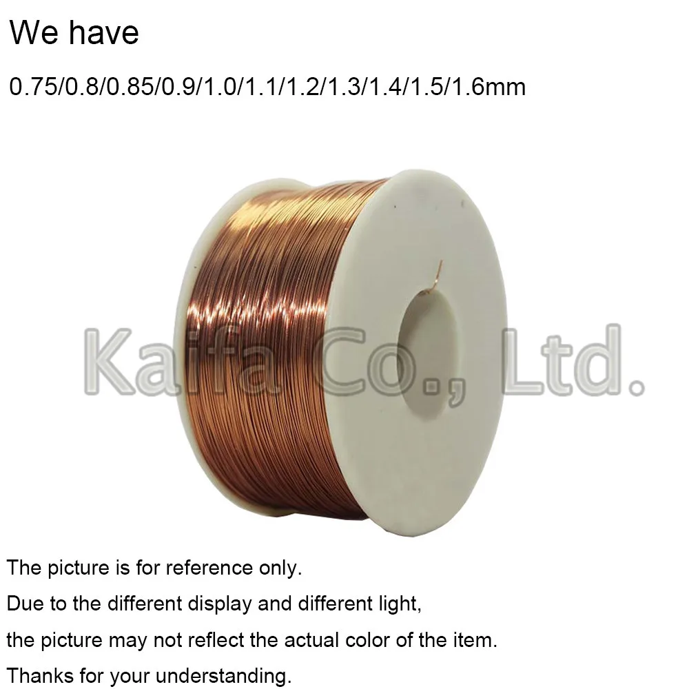 

20m/roll 0.75/0.8/0.85/0.9/1.0/1.1/1.2/1.3/1.4/1.5/1.6mm Enameled Soldering Wire Kit Magnet Wire Tool Copper Wire Accessories