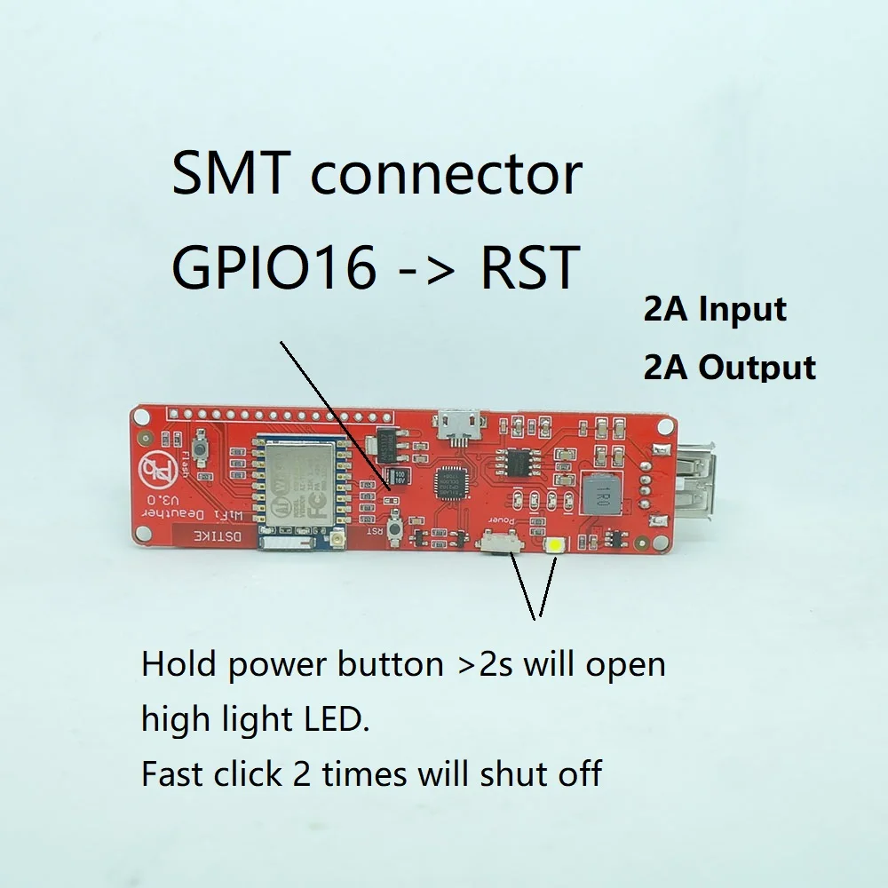 

WiFi Deauther V3 WiFi Attack / Test / Interference / Control ESP8266 Open Source