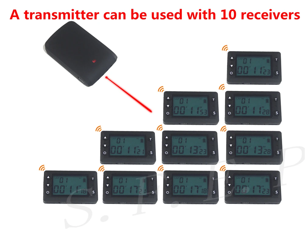 Новая Профессиональная гонка V4 Lap Timer-относится к треку/автомобилю/мотоциклу/Картинг автомобилю/велосипеду