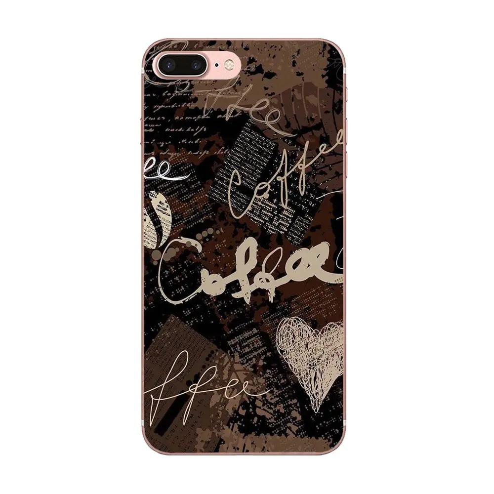 Кофе в зернах уникальный для Galaxy Alpha Core Note 2 3 4 S2 A10 A20 A20E A30 A40 A50 A60 A70 M10 M20 M30 мягкие