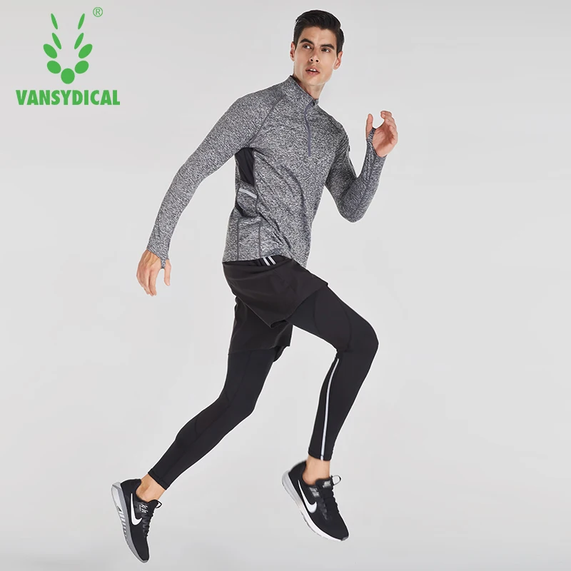 VANSYDICAL новый теплый спортивный костюм 5 шт. Для Мужчин Спортивная ветрозащитный