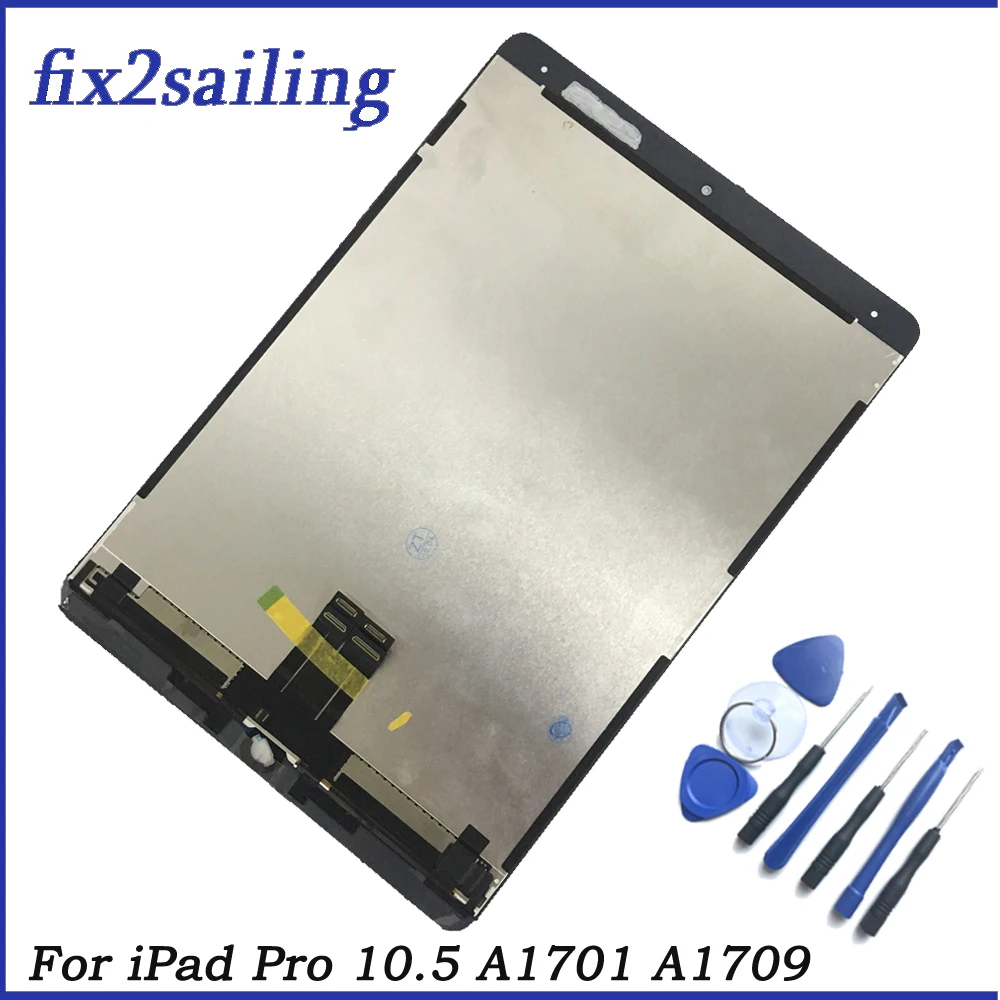 

100% Tested Working LCDFor iPad Pro 10.5" inch A1701 A1709 Amoled LCD Display Touch Screen Digitizer Assembly Replacement+tools