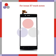 high Quality 5.0″For Iocean X7 Touch Screen Digitizer Sensor Front Glass Lens panel Free Tracking