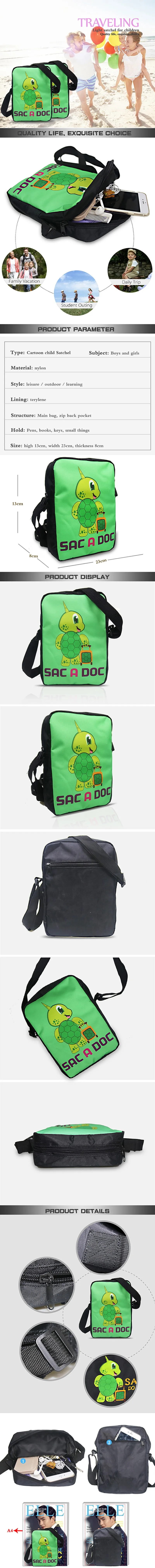 Anime Death Note L Light Mini Messenger Bag Cartoon Printed Unisex Kids And Adults Shoulder Handbag - 2