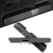 2 шт. Авто заднего сиденья AC Нагреватель пол воздуховод вентиляционное отверстие Крышка для AUDI A4 B9 8 Вт A5 S5 RS5 B9 F5 MK2