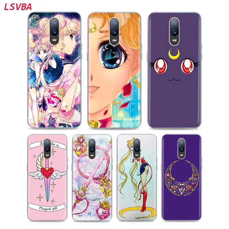 Силиконовый чехол LSVAB комикс Сейлор Мун девушка для OPPO Reno Z 10X Zoom F11 F9 F7 F5 A7 R9S R17 Realme 2