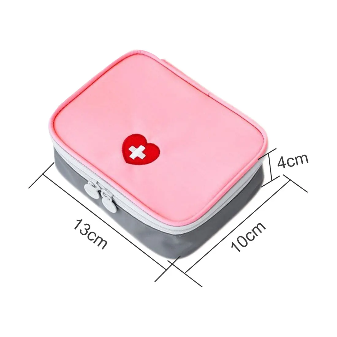13*10*4cm Cute Mini Portable Medicine Bag First Aid Kit Medical Emergency Kits Organizer Household Pill Bag Travel Accessories