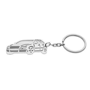 

2018 New 1PCS Stainless Steel 3D Keychain for Audi allroad key for Audi lovers is a gift