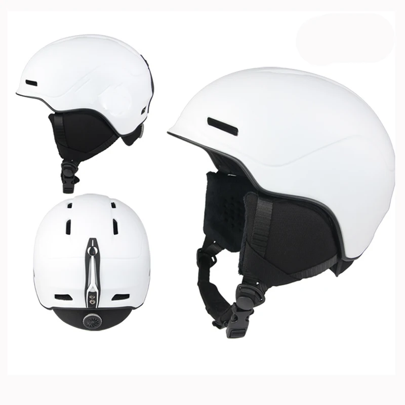 

SJ-Maurie Winter Professional Skateboard Helmet Men and Women Ski Equipment Breathable Snow Helmet Adult Veneer Head Protector