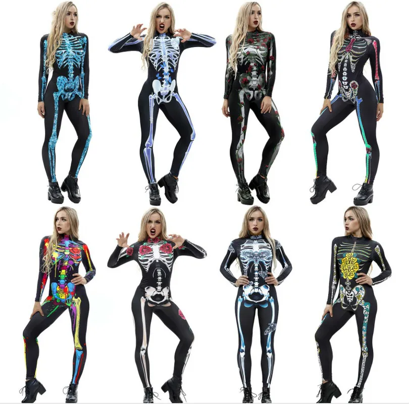 skeleton leotard