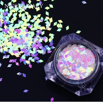 

Pink AB Color Nail Sequins Star Round Rhombus Flakies Paillette Glitter Nail Art Decoration