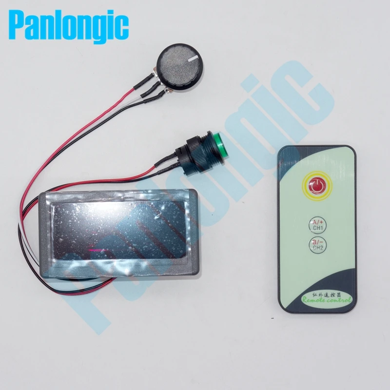 DC Motor Speed Controller PWM with Infrared Remote Controller and Digital Display DC Motor Regulator Switch 6V-24V
