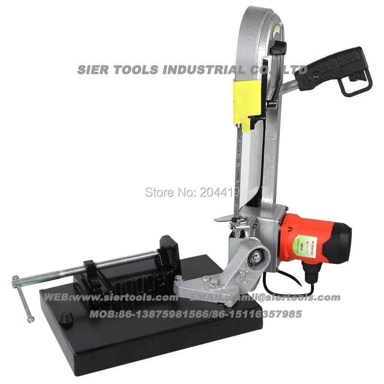 New Arriaval!/680W Horizontal Band Saw Machine/BS-6812 with Working Table/Metal Cutting Band Saw Machine/cutting machine/cutter