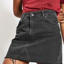 Джинсовые юбки плюс размер одежда женская Юбка Готическая женская одежда розовая летняя 80 s костюмы хлопок готический модный бутик