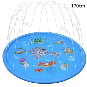 

Sprinkle & Splash Play Mat Toy For Outdoor Swimming Beach Lawn Inflatable Sprinkler Pad Baby Children Kids