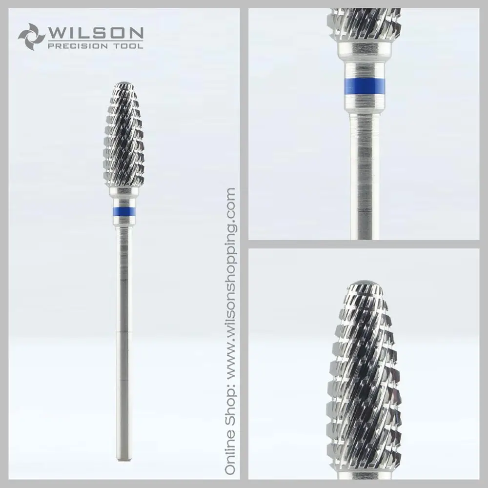 Форма пламени удаление мозолей ног Карбидное сверло для педикюра WILSON (1100258)|callus