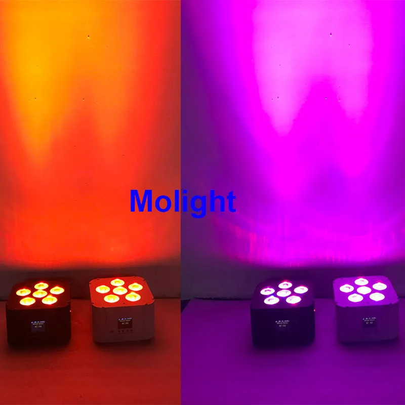 10pcs Case Wireless Uplighting Rgbwa Uv 6 18w Dj Equipment Battery Uplighting Rgbwa Uv 6 18w Dj Equipment
