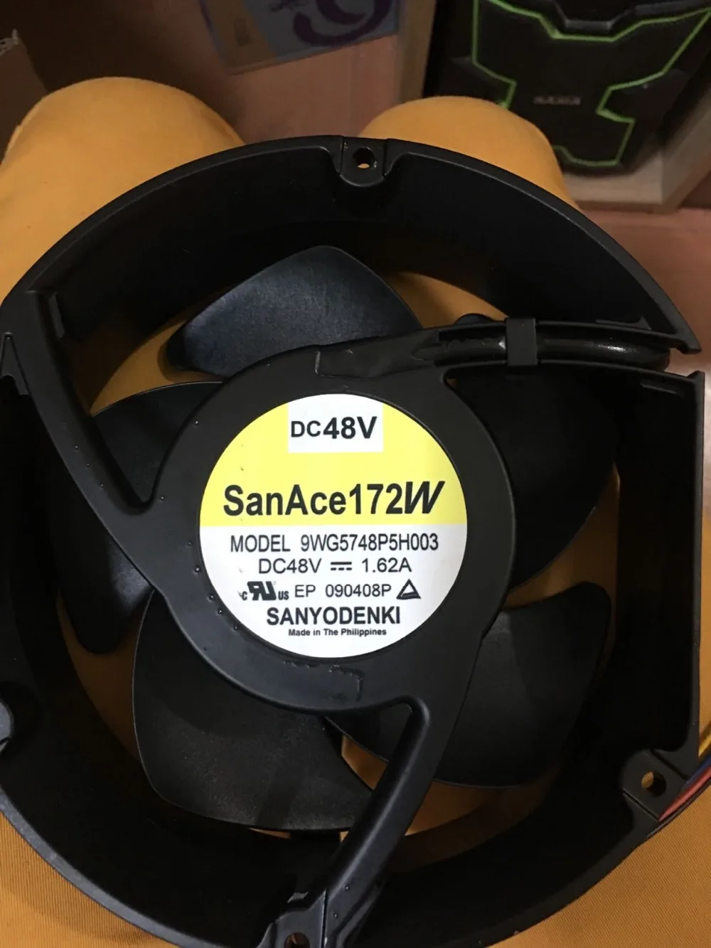 Вентилятор SanAce172W модель 9WG5748P5H003 DC 48В 1.62A SANYO DENKI оригинальный новый|fan blade|fan cluthfan