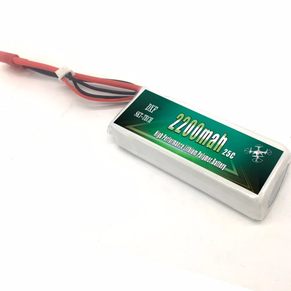 

DXF 2200mAh 7.4V 25C Upgraded Version Li-Po Battery For SYMA X8C X8W X8G X8HC X8HW X8HG RC Drone Quadcopter Spear Battery Parts