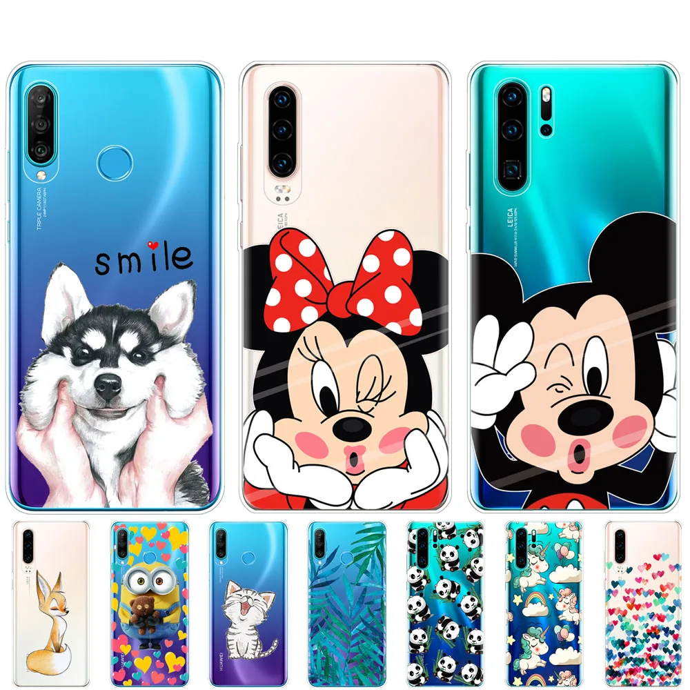 case for Huawei P30 Pro Case Huawei P30Pro Case Silicone TPU Phone Back Cover On Huawei P30 Pro VOG-L29 ELE-L29 P 30 Lite Case