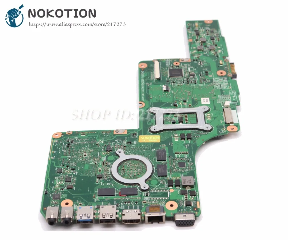Материнская плата NOKOTION для ноутбука Toshiba Satellite S855 C855 L855 HM76 DDR3 HD7670M