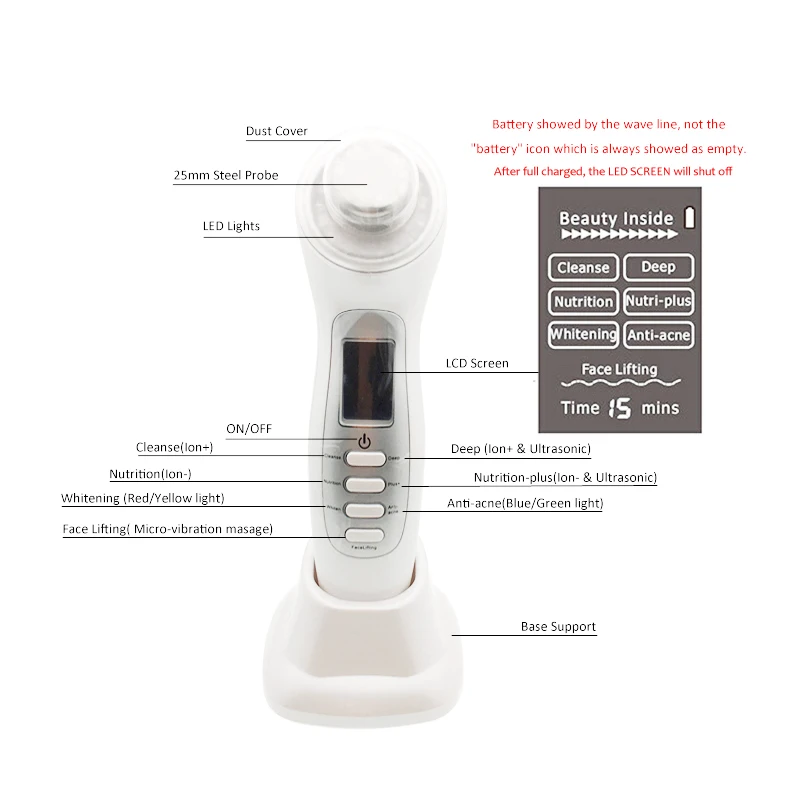 7 in 1 face beauty device 2