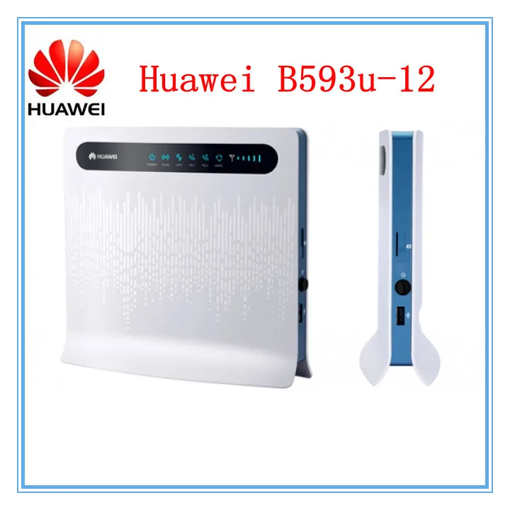 Разблокированный телефон Huawei B593 с 2 антеннами 4G LTE беспроводной маршрутизатор PK