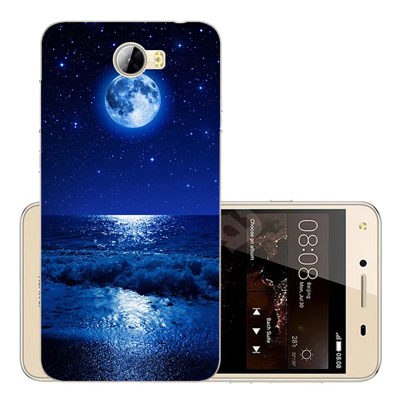 YLH22 CROWNPRO для huawei Y5 II Y5 2/Y6 II Compact/Honor 5A LYO-L21 чехол Мягкая силиконовая задняя накладка из ТПУ для huawei Y5 II чехол для телефона - Цвет: YLH22