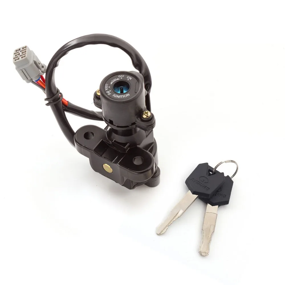 

5 Wire Motorcycle Ignition Switch Lock Set with 2 Keys for Suzuki GSXR1000 2005-2006