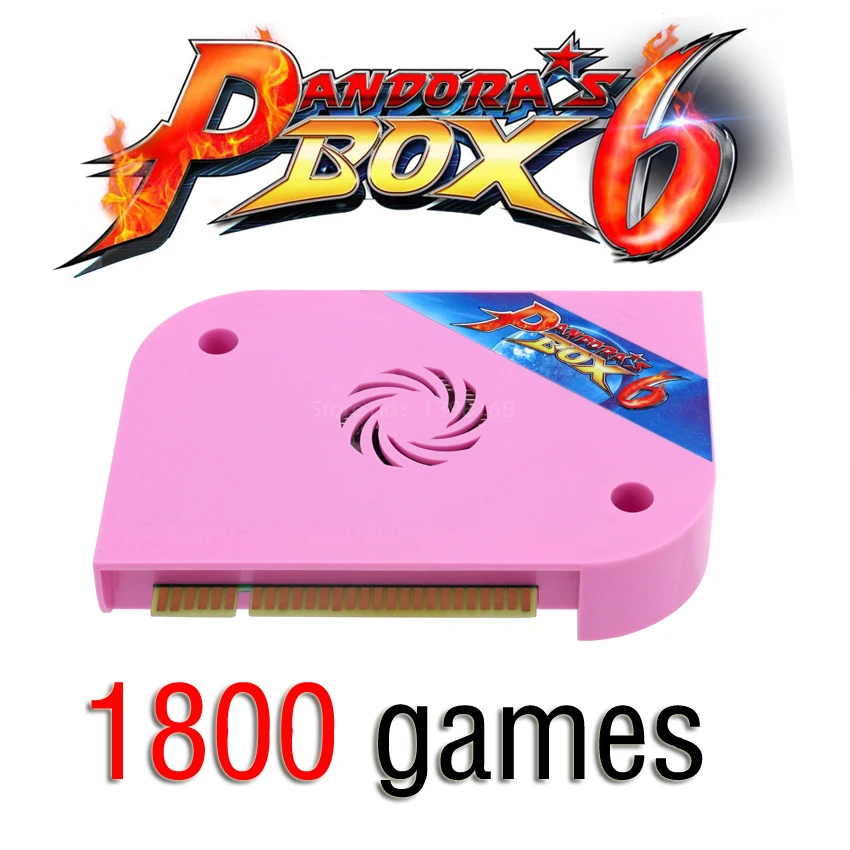 1800 in 1 Pandora Box 6 HD Multi Arcade Board 1300/1600 in1 support HDMI/VGA/CGA Pandora 5 Arcade Machine Cabinet Can add games 1800 in 1 Pandora Box 6 HD Multi Arcade Board 1300/1600 in1 support HDMI/VGA/CGA Pandora 5 Arcade Machine Cabinet Can add games