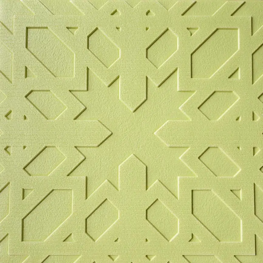 3D наклейка на кирпичную стену, самоклеящаяся пена для панели обоев, декорация для комнаты, Pegatinas Paredes Decoracion - Цвет: green