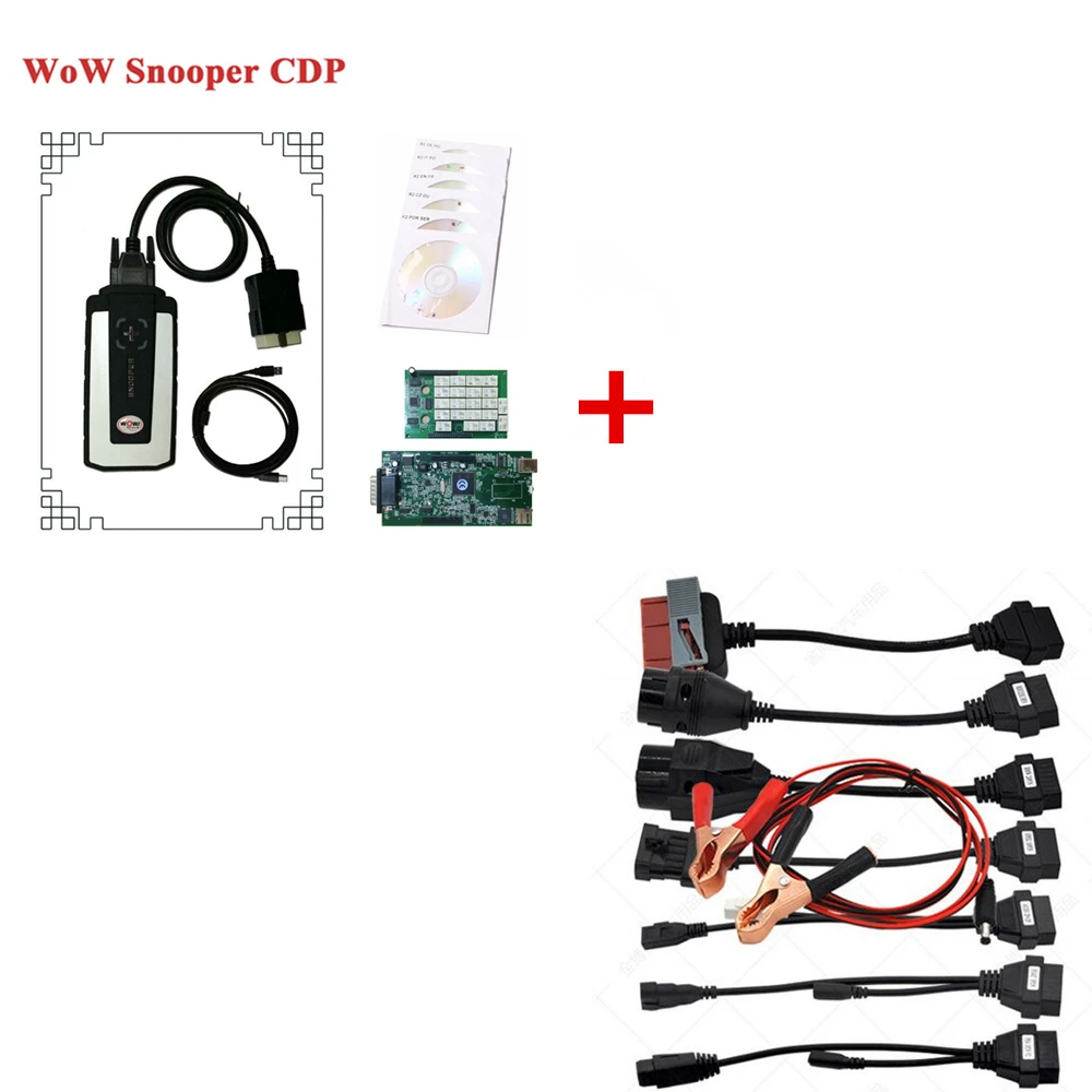 wow snooper with Bluetooth V5.00.8 R2 software vd tcs cdp pro cars