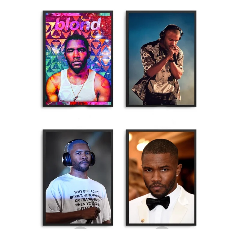 ##BUY Frank Ocean Blond Music Star silk Poster 24x36 inches And Print Wall Art Picture Painting Home Decor for Living Room