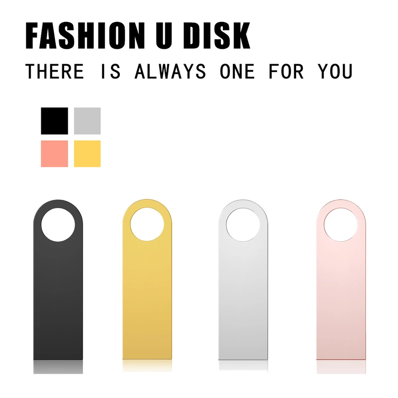 Металлический флэш диск USB 2 0 32 GB 16 128 64 8 Флэшка высокоскоростная ручка накопитель