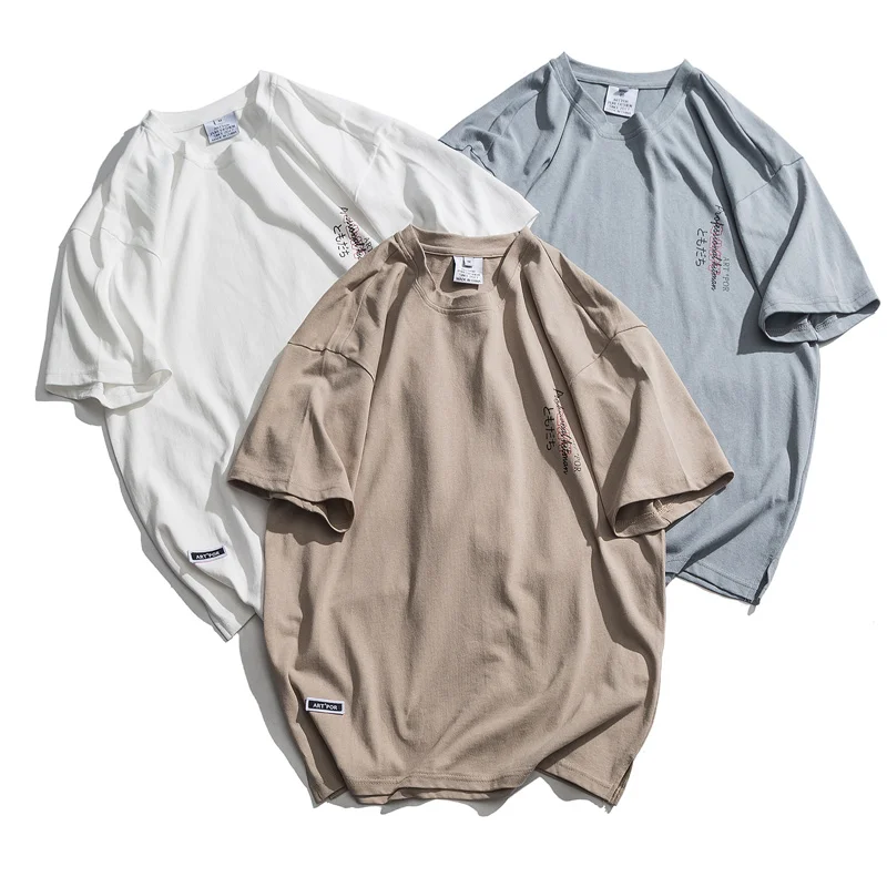 

Summer New T Shirt Men Hip Hop Character Printed Male Tee Shirts Short Sleeve T Shirts Fashion High Street Tops Streetwear