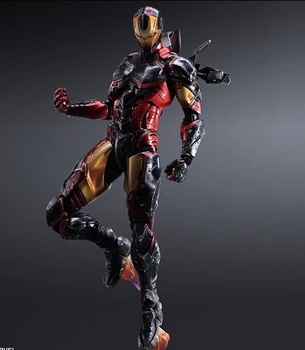 

Iron Man Action Figure Toys Play Arts Kai Iron Man Collection Model Brinquedos 250MM PLAY ARTS Iron Man PVC Action Figure PA22