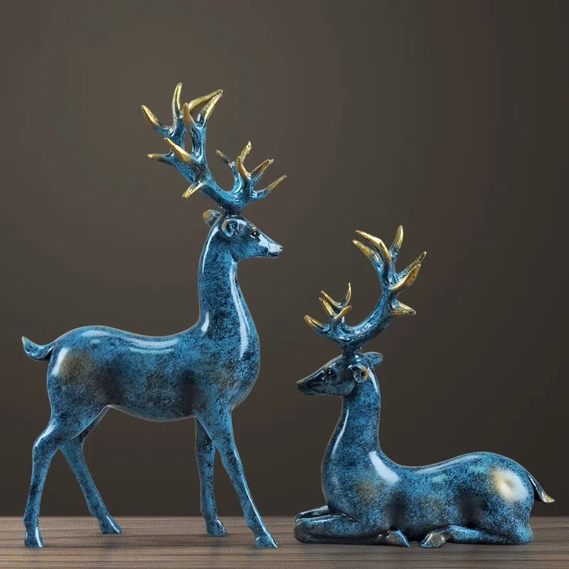 

Couples deer ornaments creative high-end personalized romantic wedding gift practical girlfriends friends wedding gift craft