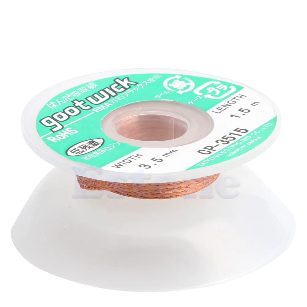 

New 5 ft 3.5mm Desoldering Braid Solder Remover Wick CP-3515
