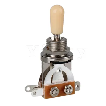 

Yibuy Chrome 3- Position Guitar Pickup Toggle Switch Guitar Parts
