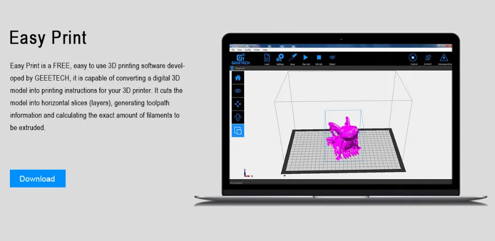 DIY 3d принтер Высокая точность 3-в-1 экструдер росток 301 металл с 3 м нити GTM32 Pro плата управления 3d Друкер