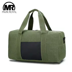 MARKROYAL Для мужчин холст сумки для путешествия сумка большой вместимости мужской Crossbody сумка поездка с ночевкой Duffle выходные сумка костюм iPad