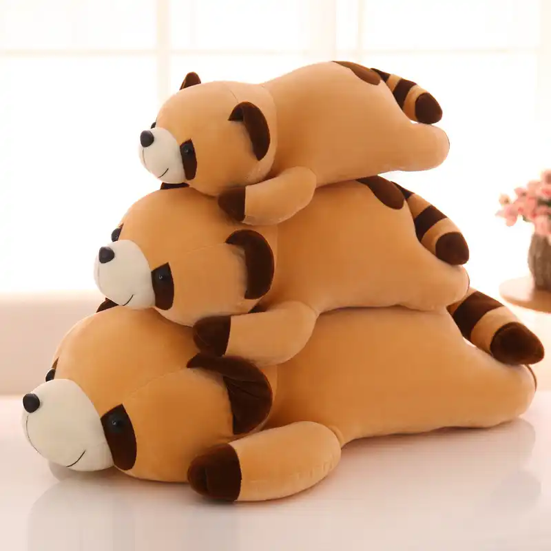 cute raccoon stuffed animal