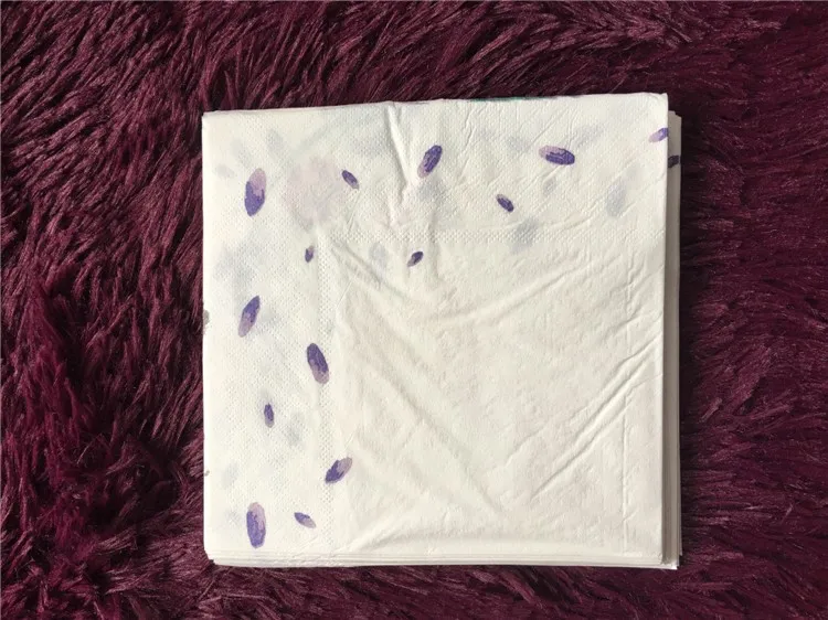 20 винтажная салфетка бумажная ткань с принтом фиолетовый цветок Лаванда носовой платок декупаж servilletas Свадьба День Рождения Декор