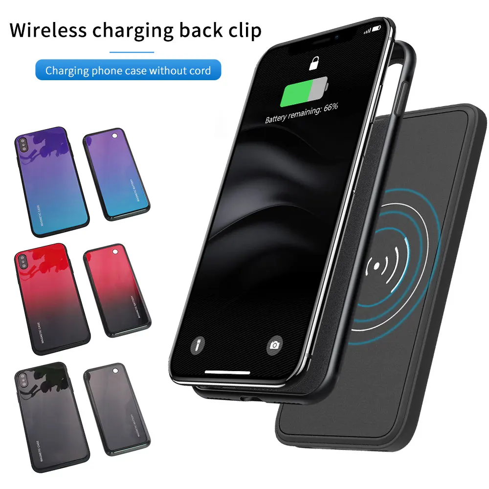 

Battery Charger Case For iPhone X Xs Max Xr Battery Case Power Bank for iPhone Case 8 8Plus Charging Cases Charger External #4