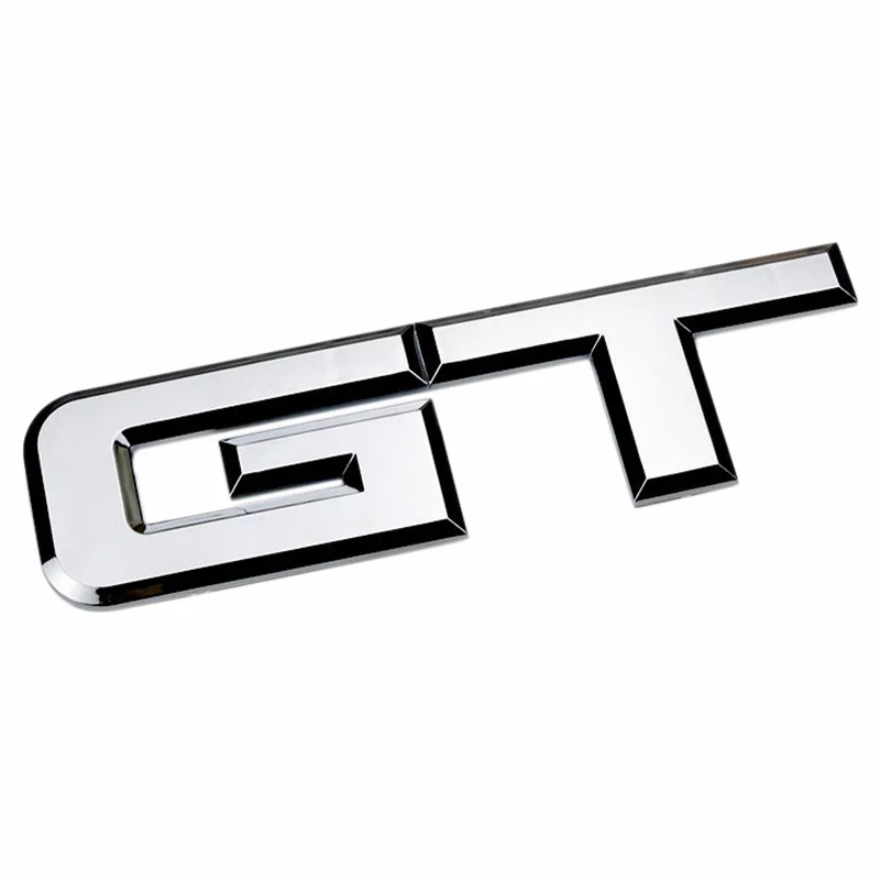

3d Gt Logo Car Sticker Fashion Car Decor Sticker For Ford Mustang Focus Mk 1 2 3 7 Mondeo Car Styling
