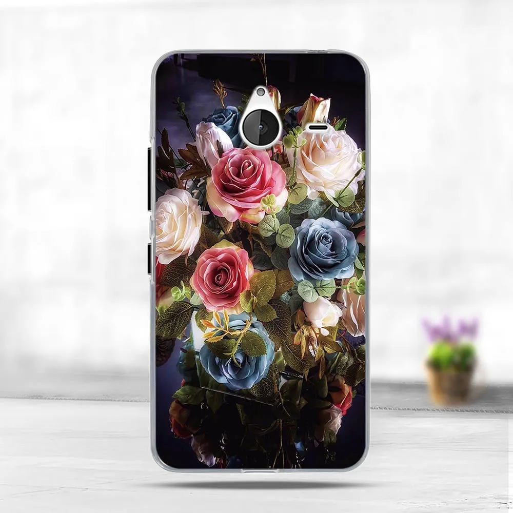 Роскошный 3D силиконовый чехол из ТПУ для Nokia Microsoft Lumia 640XL с милым животным задняя