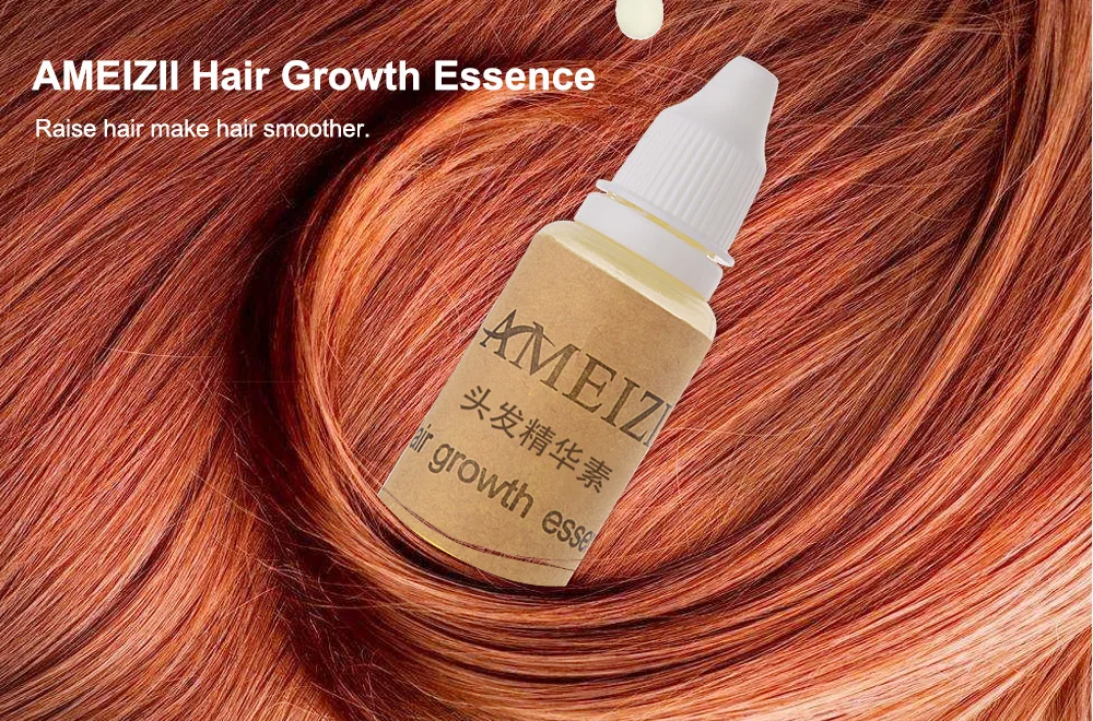 AMEIZII, эссенция для роста волос, жидкость для выпадения волос, 20 мл, густые волосы, быстрая вспышка для роста волос, восстановление роста, пилатория